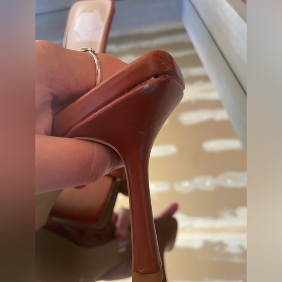 NWOT Halston Launda Brown High Heel Dress Sandals many sizes available! - Picture 15 of 16